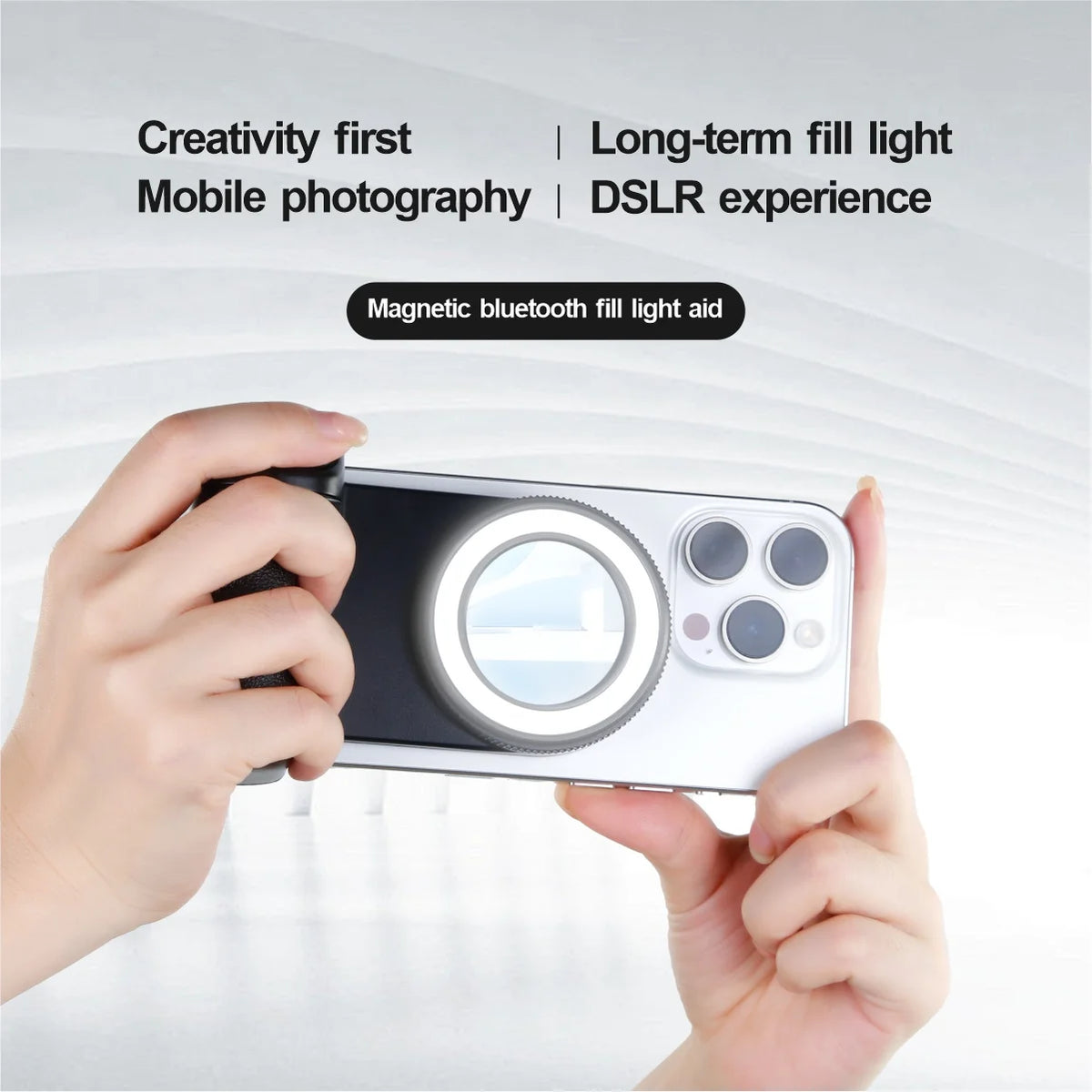 Magnetic LED Shutter Grip